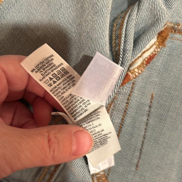 NWT LUCKY BRAND denim jean jacket small S - Picture 6 of 9